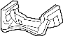 View Disc Brake Caliper Bracket (Rear) Full-Sized Product Image 1 of 4
