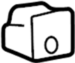 View Switch. Air. Bag. Disable. Indicator.  Full-Sized Product Image