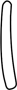 25868655 Door Seal (Front)