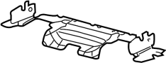 15183245 Radiator Support Splash Shield (Lower)