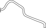 View Brake Hydraulic Hose (Front) Full-Sized Product Image 1 of 2