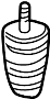 View Spring. Bumper. (Rear) Full-Sized Product Image