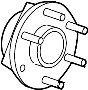 View Hub Assembly - Wheel (W/ Bearing and Wheel Speed SEN). (Front) Full-Sized Product Image 1 of 7
