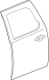 View Door Outer Panel (Rear) Full-Sized Product Image