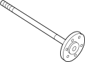 View Drive Axle Shaft Full-Sized Product Image 1 of 6