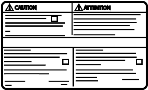 15195351 Caution Label