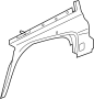 Image of Wheel Housing Side Panel image for your 2008 GMC Sierra 2500 HD SLT Crew Cab Pickup Fleetside  