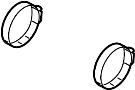 15202418 Engine Air Duct Clamp
