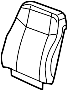 10399308 Seat Back Cushion Cover