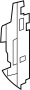 View Radiator Support Baffle (Rear, Upper, Lower) Full-Sized Product Image