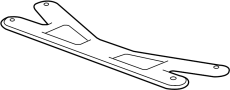 View Crossmember. (Front, Rear) Full-Sized Product Image