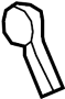 Image of Seat Back Recliner Adjustment Handle (Right) image for your 2008 Chevrolet Impala   