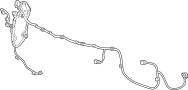 Image of Parking Aid System Wiring Harness image for your 2008 Chevrolet Suburban 1500 LTZ Sport Utility 6.0L Vortec V8 A/T 4WD 