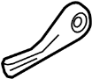 Image of Seat Back Recliner Adjustment Handle (Right) image for your 2014 Chevrolet Express 3500   