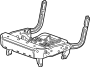 Seat. Frame. (Rear). Rails to which the Seat.