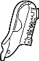 Image of Seat Frame Trim Panel (Front) image for your 2008 Chevrolet Impala   