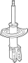 View Suspension Strut (Front) Full-Sized Product Image