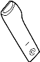 Image of Seat Belt Receptacle image
