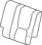 89043179 Seat Back Cushion Cover