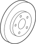 View Disc Brake Rotor (Front) Full-Sized Product Image 1 of 5