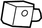 View Air Bag Impact Sensor (Rear) Full-Sized Product Image