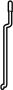 View Door Lock Operating Rod (Front) Full-Sized Product Image 1 of 2