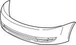 22707538 Bumper Cover (Front, Upper, Lower)