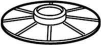 22666348 Coil Spring Insulator (Rear, Lower)