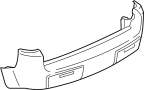 22719458 Bumper Cover (Rear)