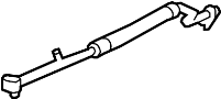 96852699 A/C Refrigerant Suction Hose (Rear)