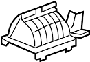 19130416 HVAC Air Inlet Housing (Upper)