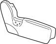 96839651 Seat Track Cover (Front)