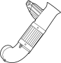 15794261 Engine Air Intake Hose (Front, Rear, Upper)
