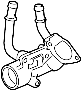 View Engine Coolant Thermostat Housing Full-Sized Product Image 1 of 5