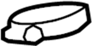 View Clamp. Hose. (Upper) Full-Sized Product Image