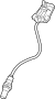 Image of Oxygen Sensor (Rear, Lower) image for your 2002 Buick Rendezvous CX Sport Utility 3.4L Chevrolet V6 A/T AWD 