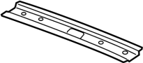 View Windshield Molding Bracket (Left) Full-Sized Product Image 1 of 2