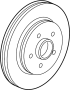 View Disc Brake Rotor (Front) Full-Sized Product Image 1 of 5