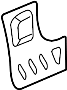View REINFORCED. Pillar. Hinge. Reinforcement. (Front, Lower) Full-Sized Product Image 1 of 3