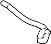 View Radiator Coolant Hose (Upper) Full-Sized Product Image