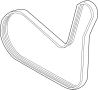 12629347 Serpentine Belt