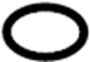 View Seal. (A/C). Conditioning. Air. Valve.  Full-Sized Product Image