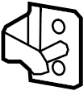 View Door Lock Striker Plate (Front, Lower) Full-Sized Product Image 1 of 3
