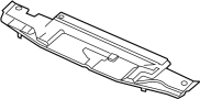 Image of Radiator Support Access Cover (Rear, Upper, Lower) image for your 2020 Ford F-150 3.0L Power-Stroke V6 DIESEL A/T RWD Lariat Crew Cab Pickup Fleetside 