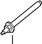 Image of Compressor. Stud. A/C Compressor Bolt. A/C. image for your 2023 Ford F-150 2.7L EcoBoost V6 A/T RWD XL Crew Cab Pickup Fleetside 