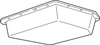Image of Transmission Oil Pan image for your 2009 Ford F-150 5.4L Triton V8 FLEX A/T RWD XLT Extended Cab Pickup Fleetside 