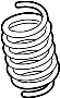 Image of Coil Spring (Front) image for your 2003 Mercury Grand Marquis  LS Sedan 