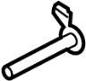 Image of Bolt. Arm. Control. (Front, Lower). A fastener used to. image for your 2003 Mercury Grand Marquis  LS Sedan 
