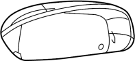 Image of Door Mirror Cover image for your 2020 Ford Fusion  Titanium Sedan 