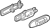 View Exterior Door Handle Full-Sized Product Image 1 of 1